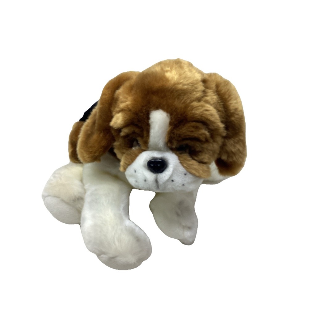 Vintage SKM Beagle Dog Plush Multi Color 16"